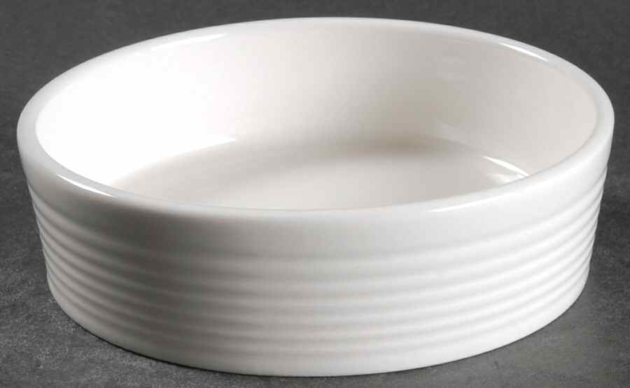 Maze White (Porcelain) 4" Quiche by Royal Doulton-1