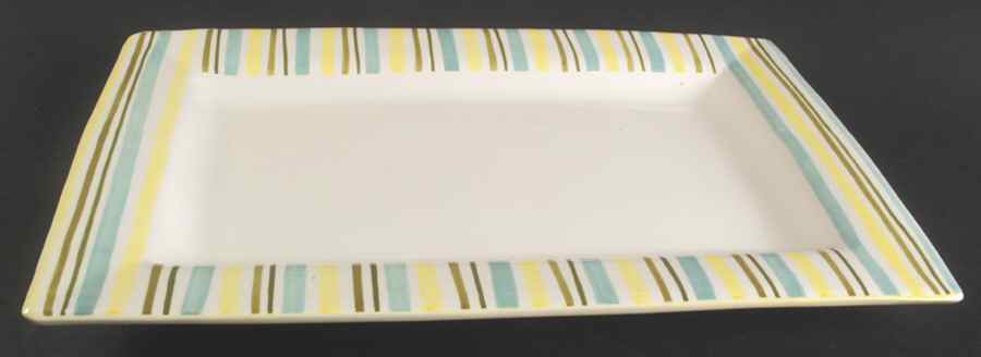 Mardi Gras 16" Rectangular Serving Platter by Royal Doulton-1