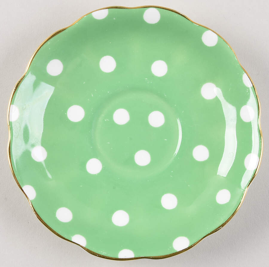 Polka Dot Series Saucer for Footed Cup by Royal Albert-1