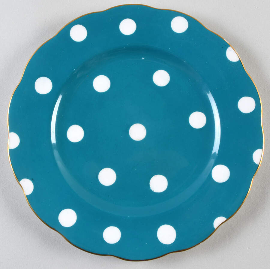 Polka Dot Series Salad Plate by Royal Albert-1
