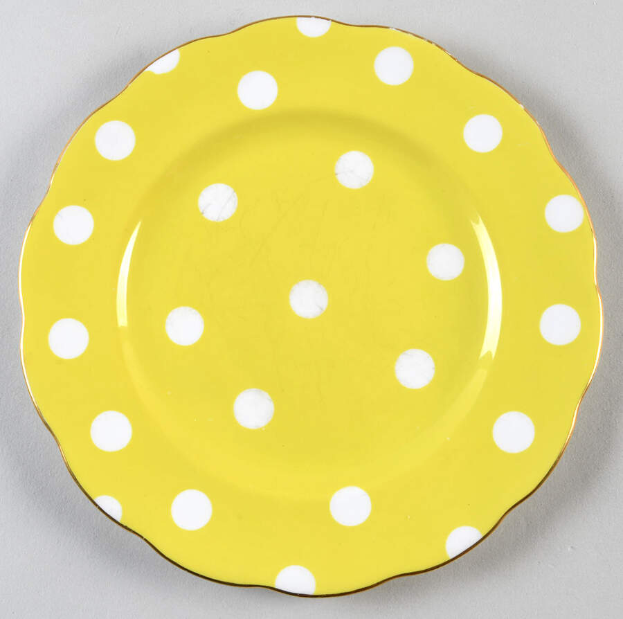 Polka Dot Series Salad Plate by Royal Albert-1