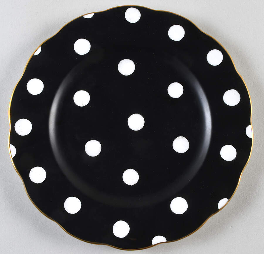 Polka Dot Series Salad Plate by Royal Albert-1