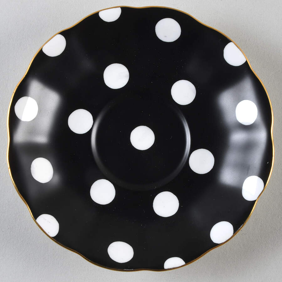 Polka Dot Series Saucer for Footed Cup by Royal Albert-1