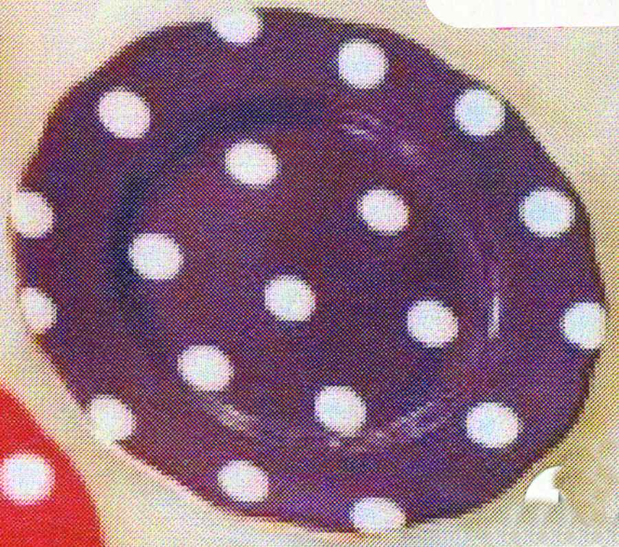 Polka Dot Series Saucer for Footed Cup by Royal Albert-1