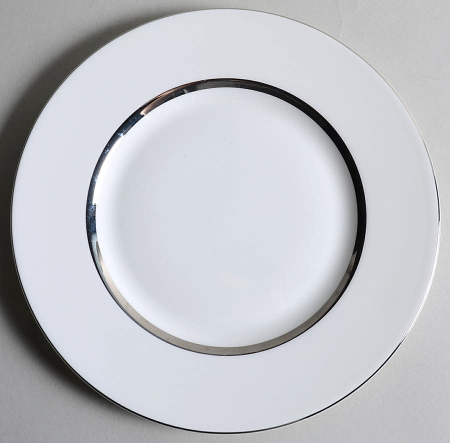 Silver Lining Luncheon Plate by Royal Doulton-1
