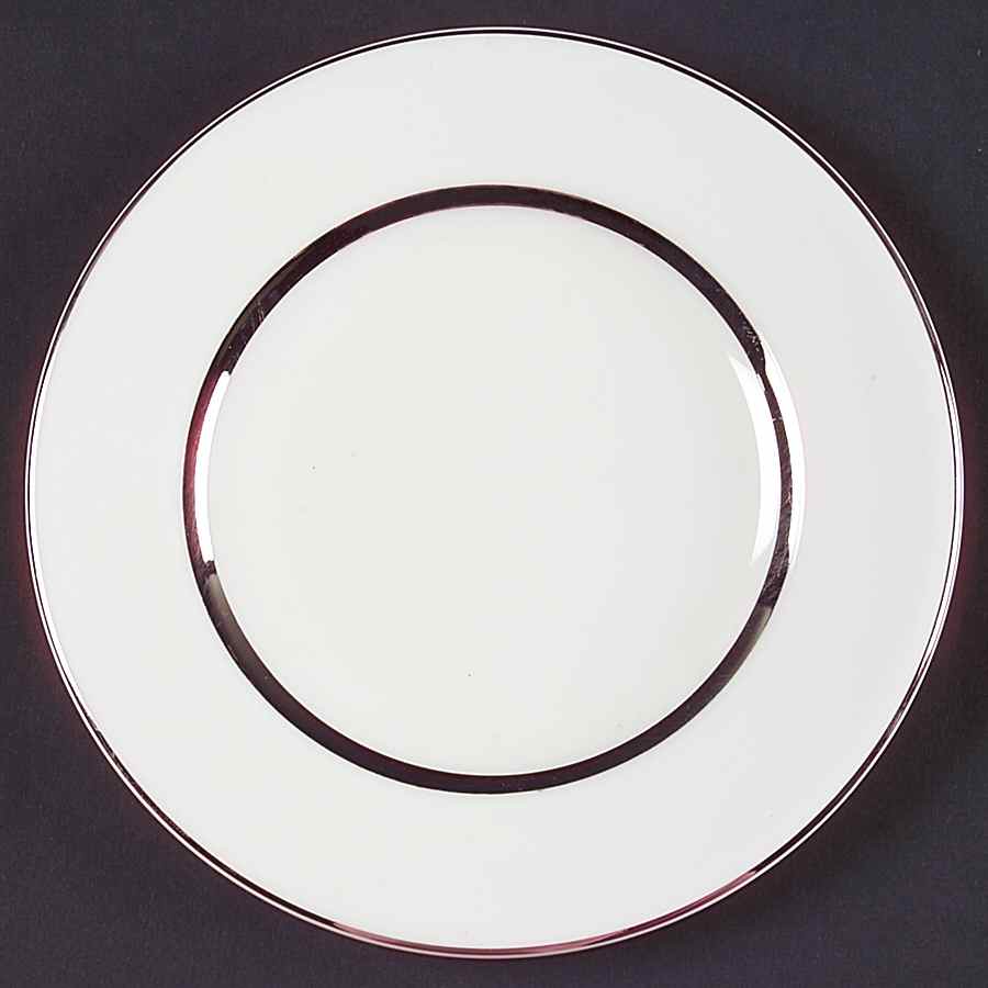 Silver Lining Bread & Butter Plate by Royal Doulton-1