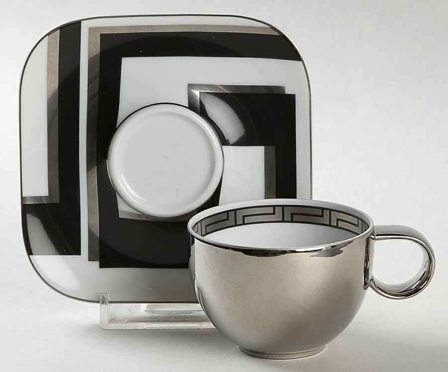 Dedalo Espresso Cup and Saucer Set by Rosenthal - Continental-1