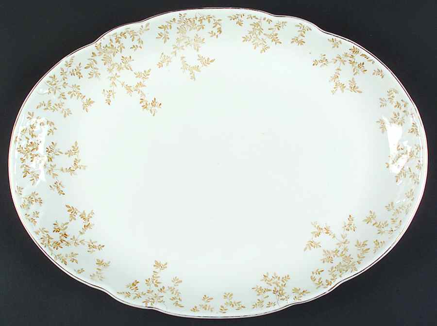 Sorrento 16" Oval Serving Platter by Ridgway (Ridgways)-1
