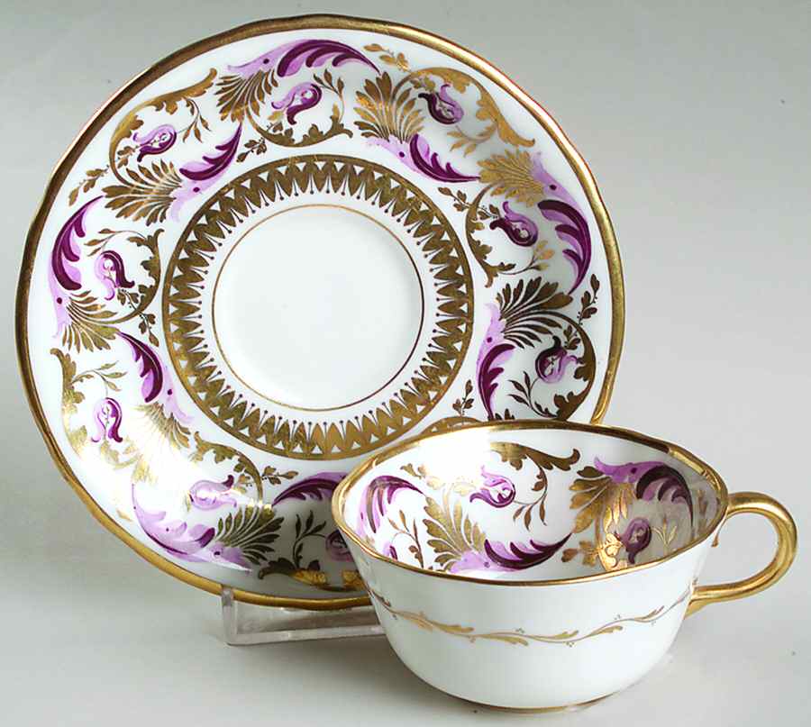 5814 Flat Cup & Saucer Set by Royal Crown Derby-1