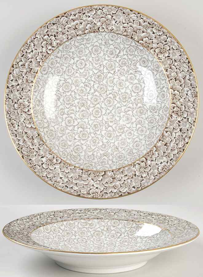 413 Large Rim Soup Bowl by Royal Worcester-1