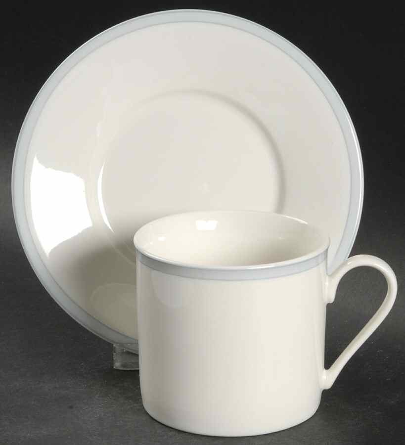 Gloucester (No #) Flat Cup & Saucer Set by Royal Doulton-1