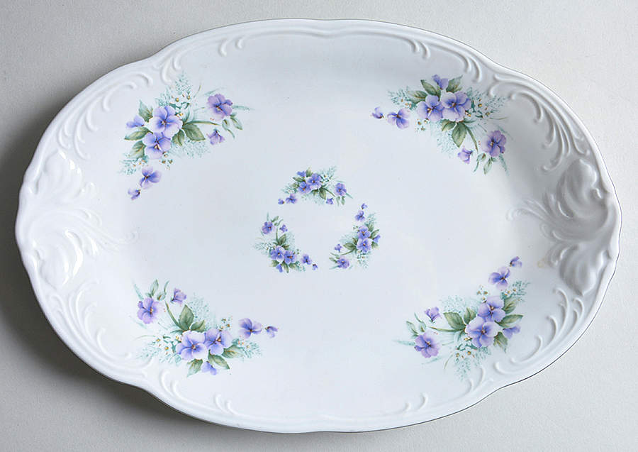 WAV71 12" Oval Serving Platter by Wawel-1