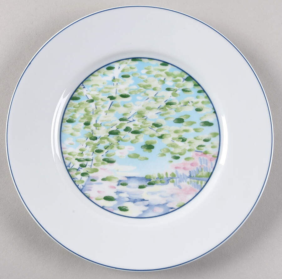 Impressions Luncheon Plate by Raynaud-1