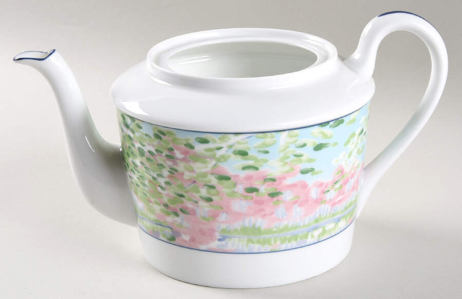 Impressions Teapot No Lid by Raynaud-1