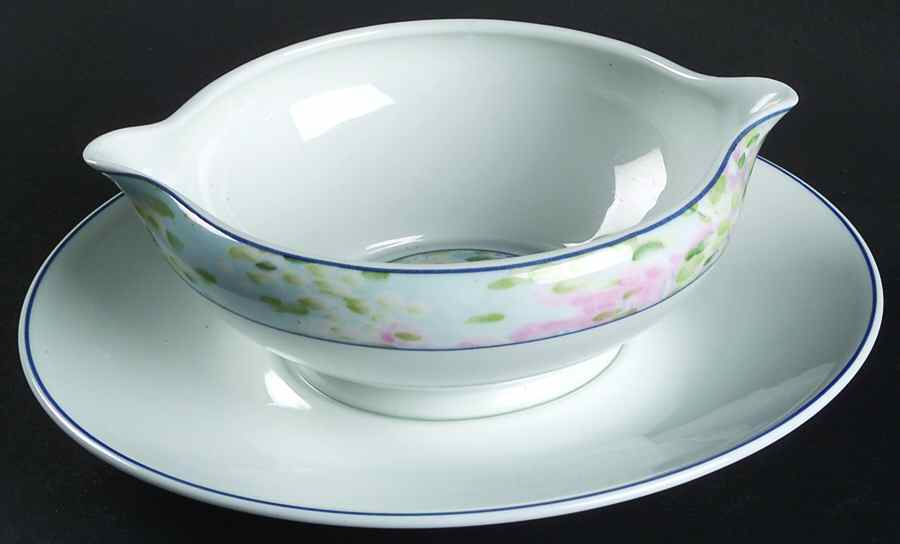 Impressions Gravy Boat with Attached Underplate by Raynaud-1