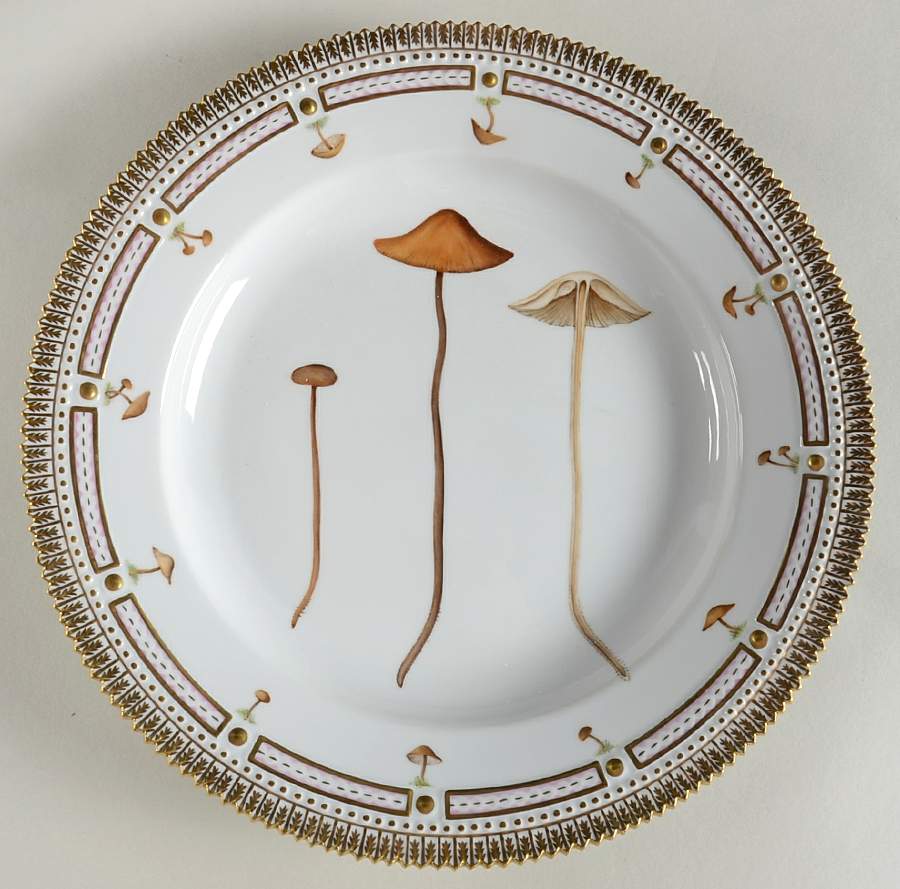 Flora Danica Fungi Collection Dinner Plate by Royal Copenhagen-1