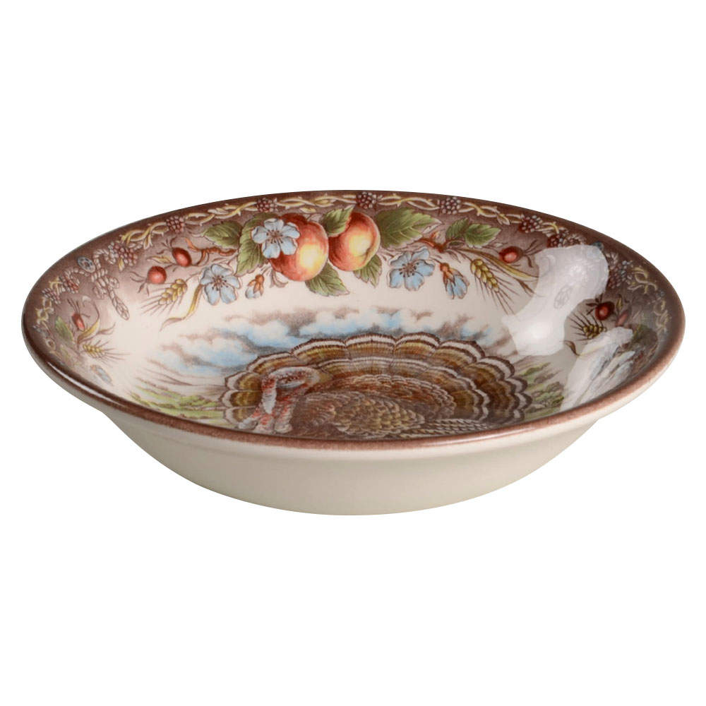 Turkey Brown, Multicolor Coupe Cereal Bowl by Royal Stafford-1