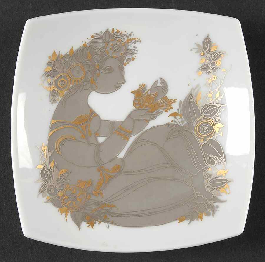 Samuramat 5" Square Dish by Rosenthal - Continental-1