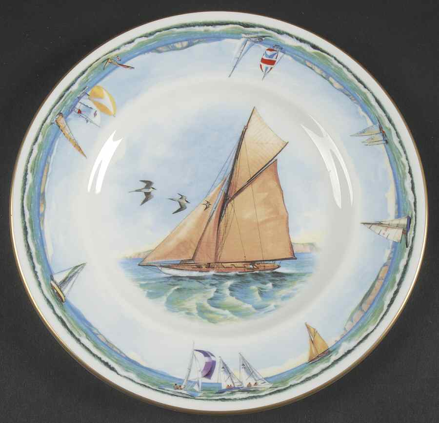 Nautical Collection Salad Plate by Royal Worcester-1