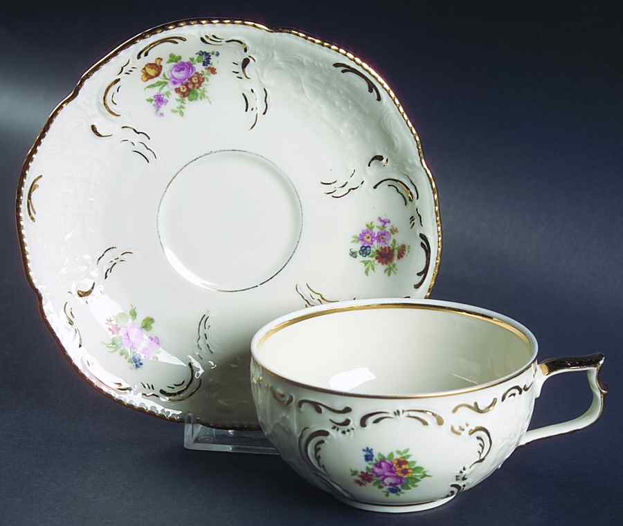 R1816 Flat Cup & Saucer Set by Rosenthal - Continental-1