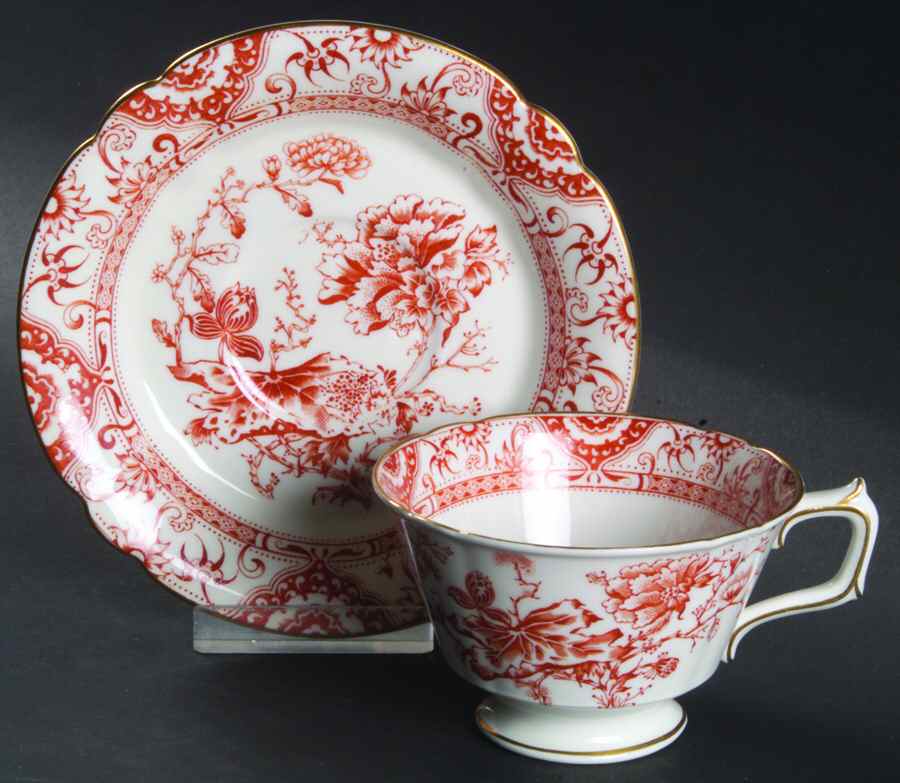 RCD117 Footed Cup & Saucer Set by Royal Crown Derby-1
