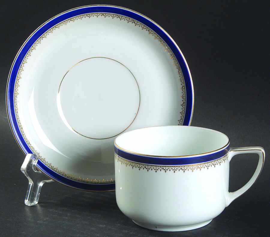D1323 Flat Cup & Saucer Set by Rosenthal - Continental-1