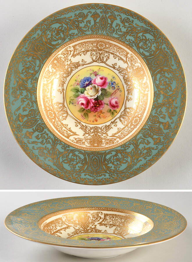 C2437 Rim Soup Bowl by Royal Worcester-1