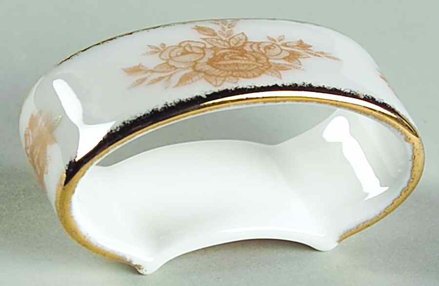 Old Country Roses Gold Napkin Ring by Royal Albert-1