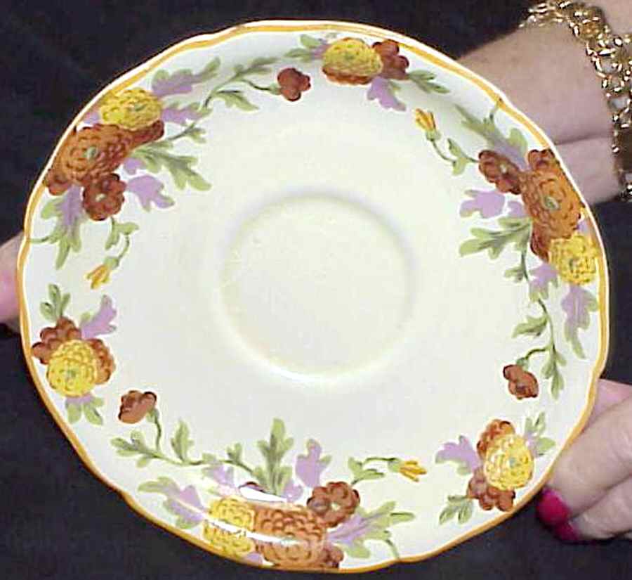 Marigold Saucer by Royal Doulton-1