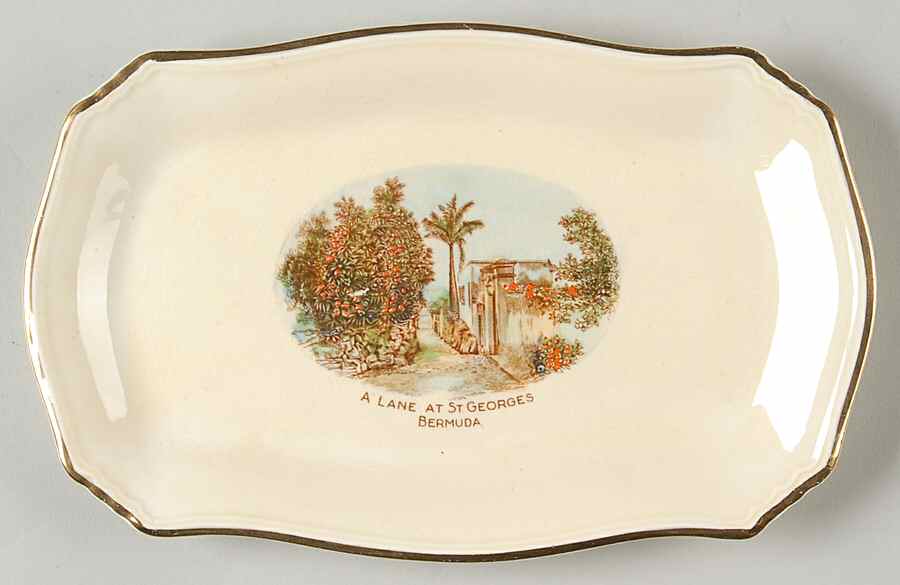 RWI207 Tray for Creamer & Open Sugar by Royal Winton-1