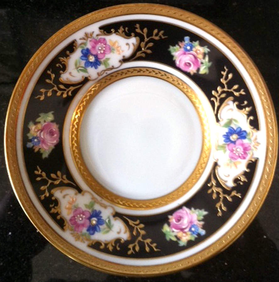 Double Drours Saucer by Royal Limoges-1