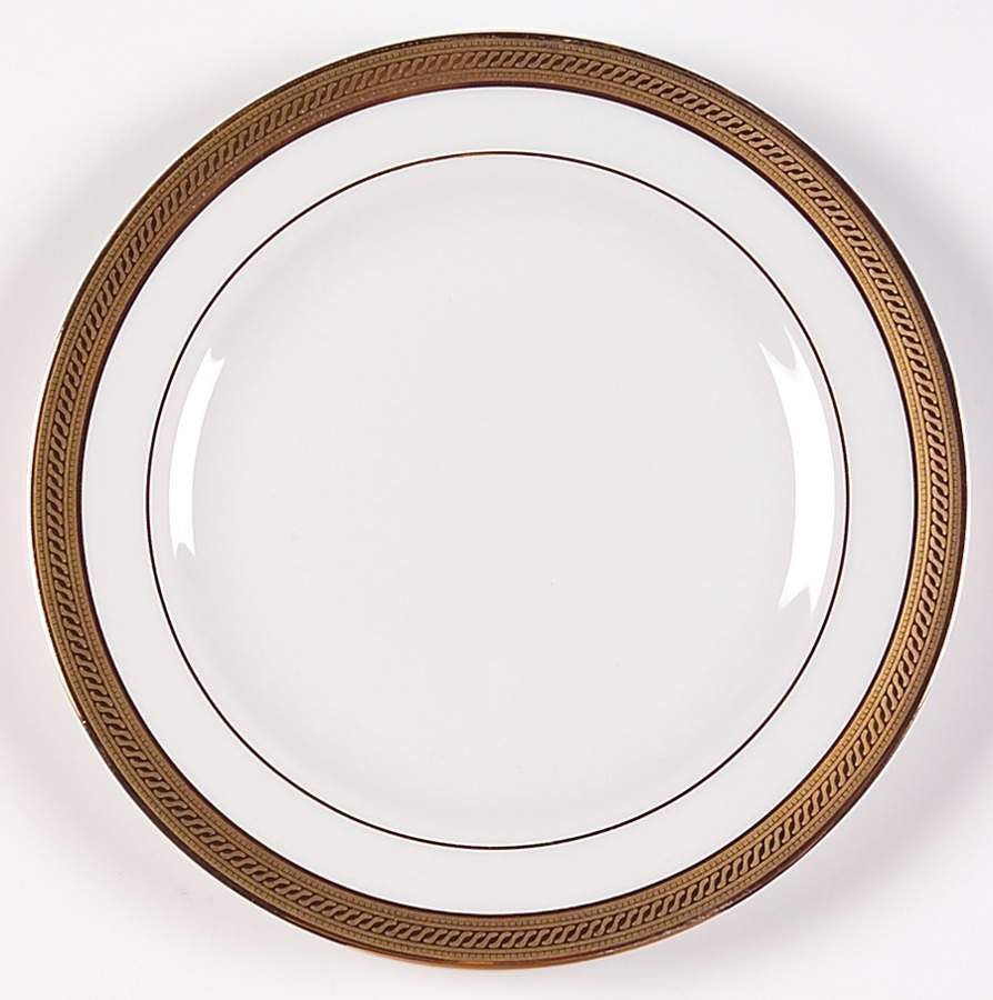 Elegance Gold Bread & Butter Plate by Royal Porcelain-1
