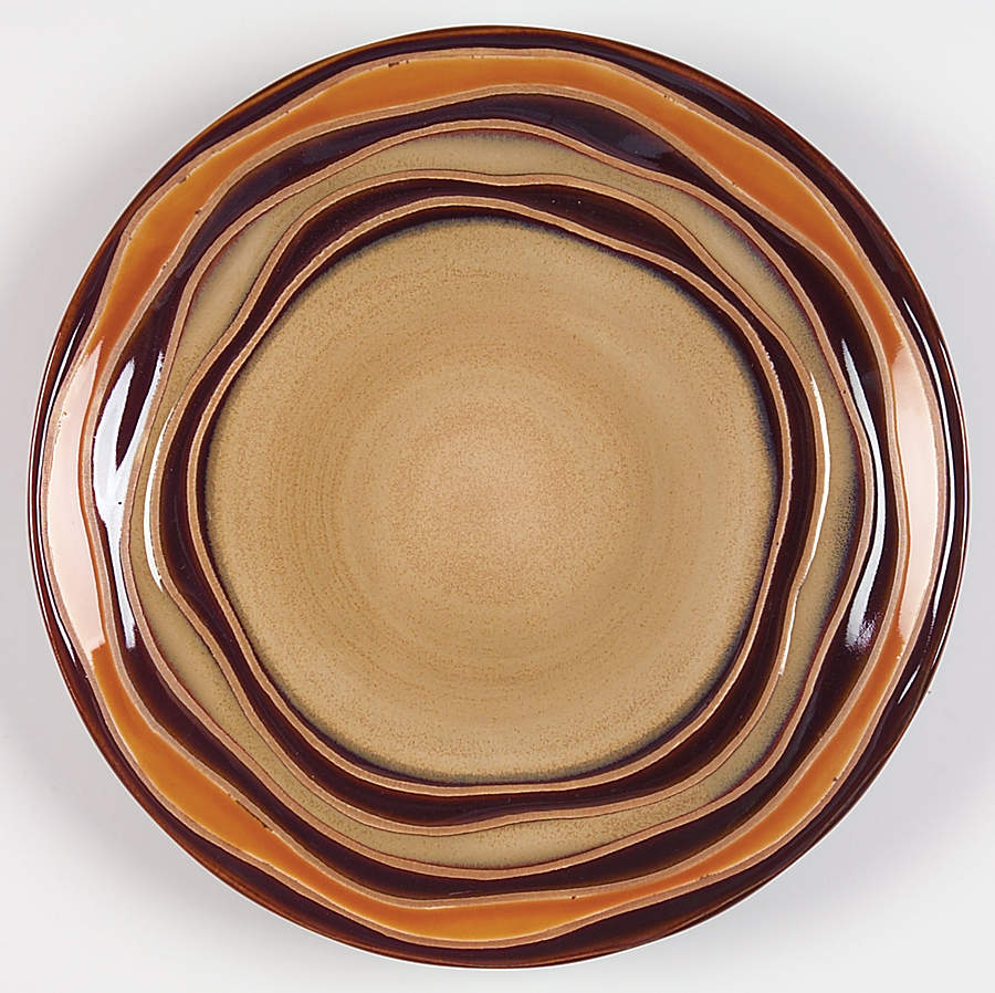 Waves Salad Plate by Retroneu-1