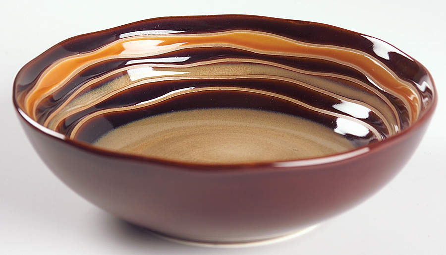 Waves Soup/Cereal Bowl by Retroneu-1
