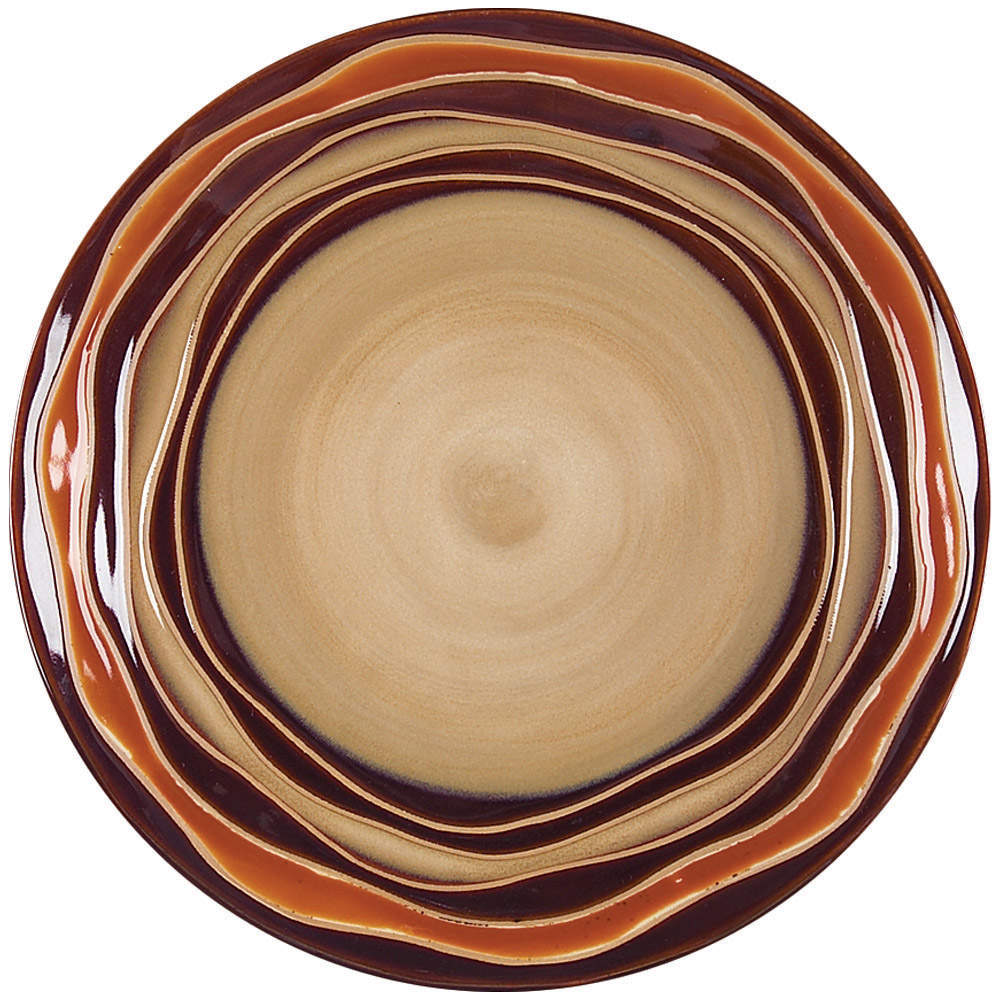 Waves Dinner Plate by Retroneu-1