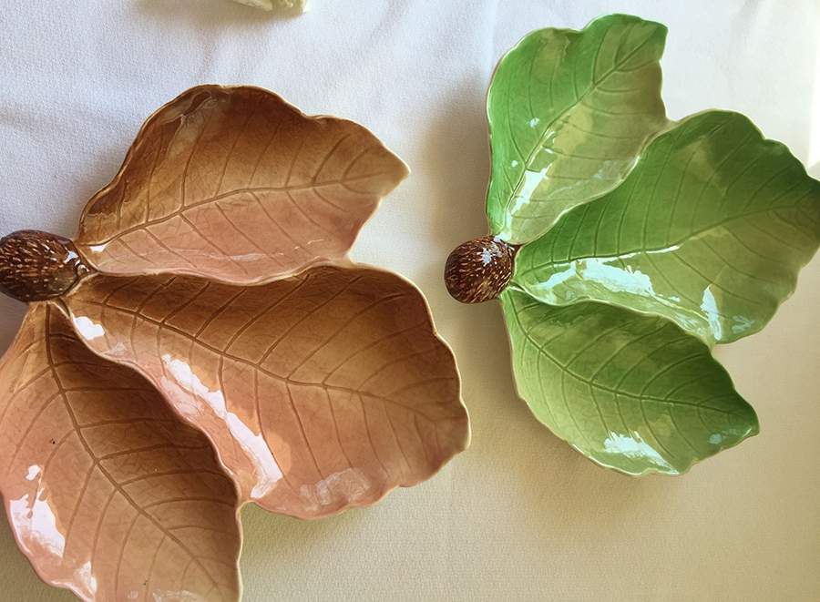 Leaf Ware 3-Part Relish by Royal Winton-1