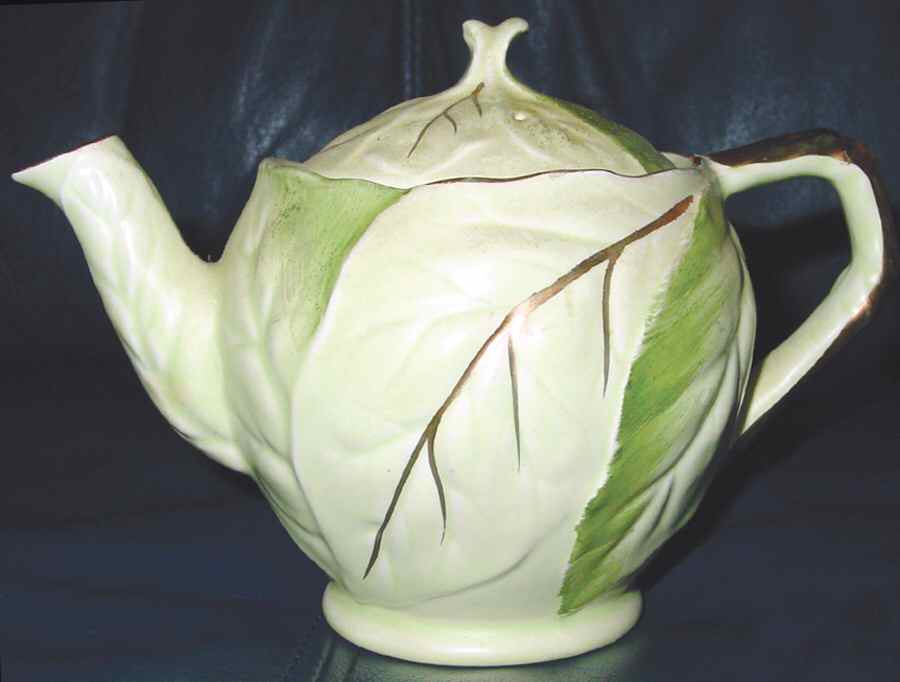 Leaf Ware Teapot & Lid by Royal Winton-1