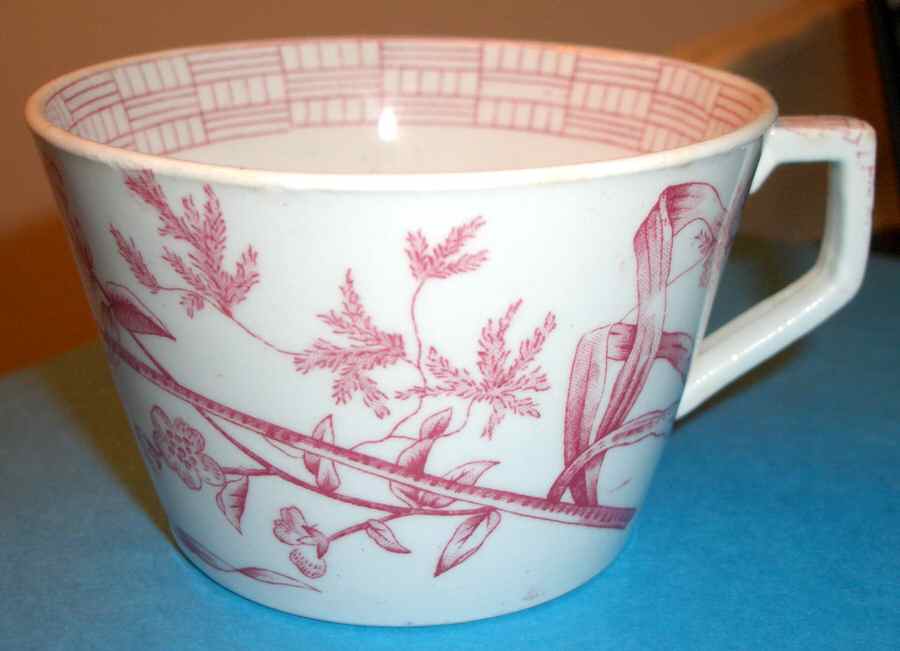 Dee Side Red Flat Cup by Ridgway (Ridgways)-1