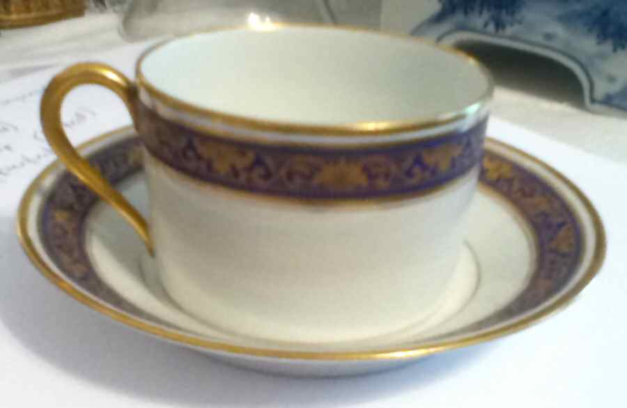 RYD68 Flat Cup & Saucer Set by Raynaud-1