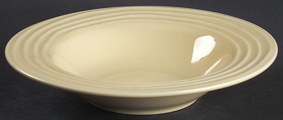 RNF20 Yellow Rim Soup Bowl by Royal Norfolk-1