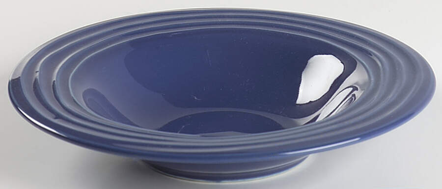 RNF20 Blue Rim Soup Bowl by Royal Norfolk-1