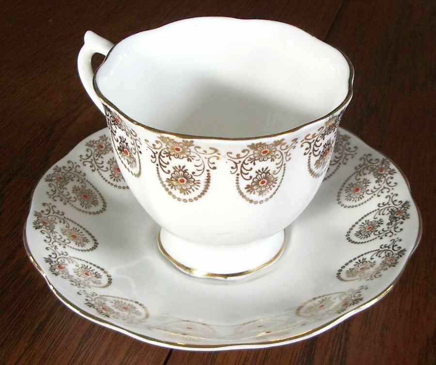 ROA210 Footed Cup & Saucer Set by Royal Albert-1