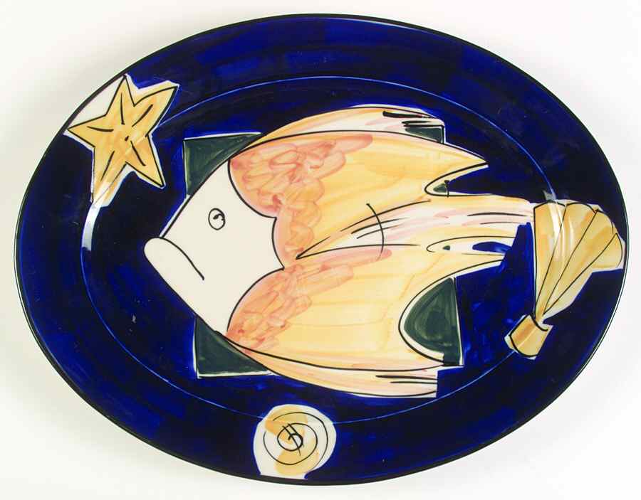 RTG1 17" Oval Serving Platter by Robert Gordon-1
