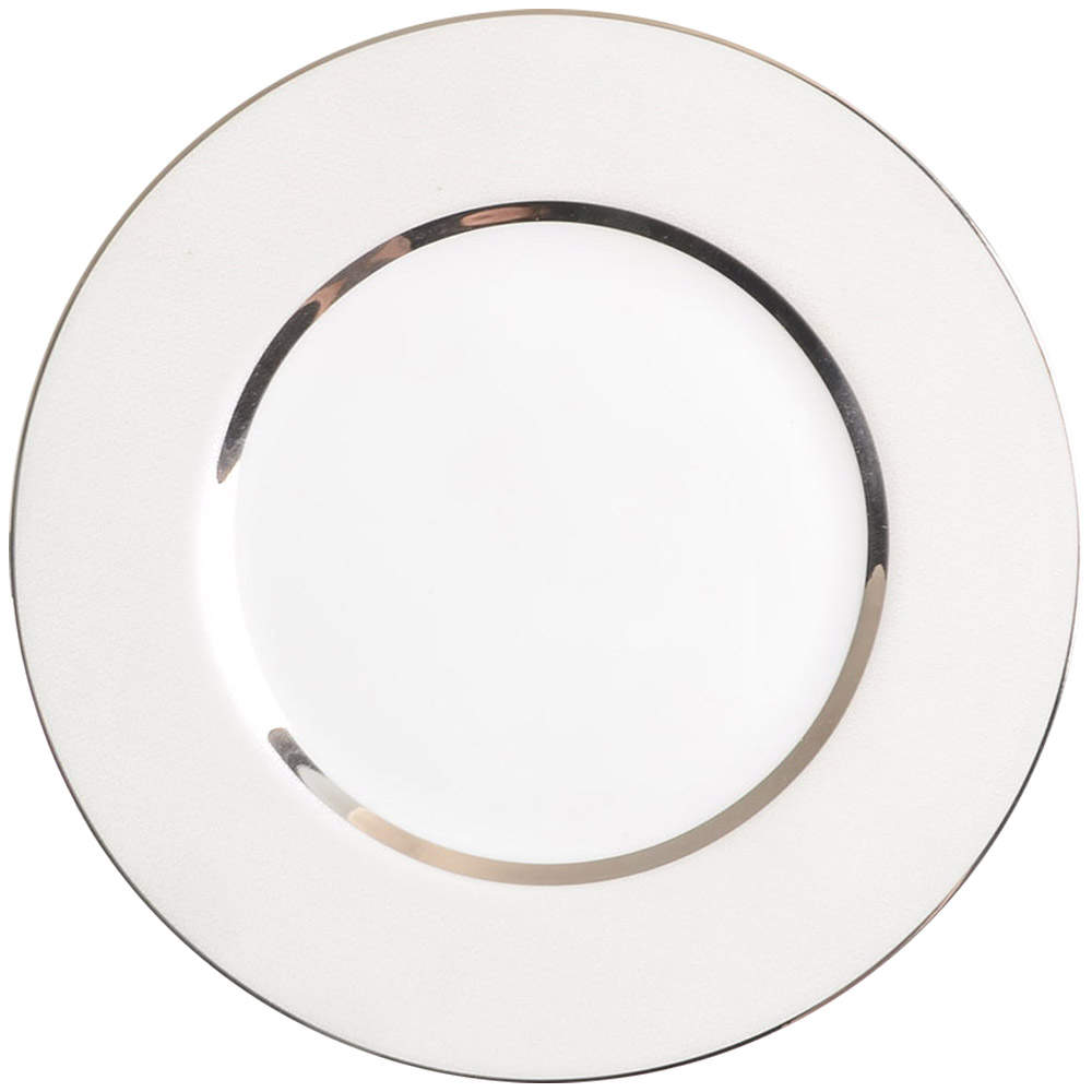 Platinum Silk Salad Plate by Royal Doulton-1
