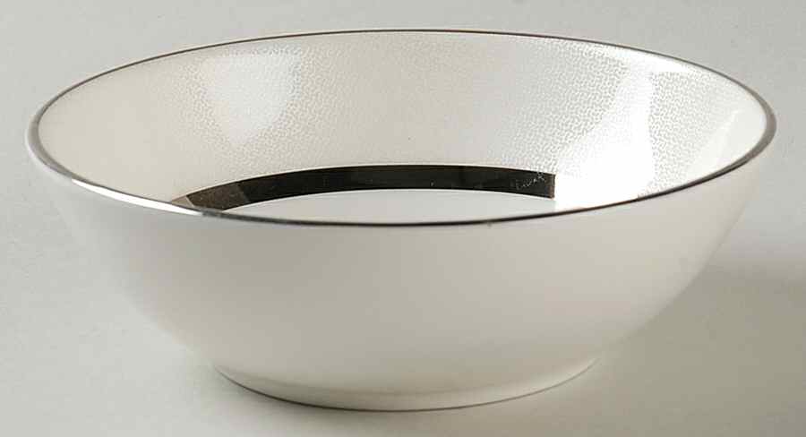 Platinum Silk Fruit/Dessert (Sauce) Bowl by Royal Doulton-1