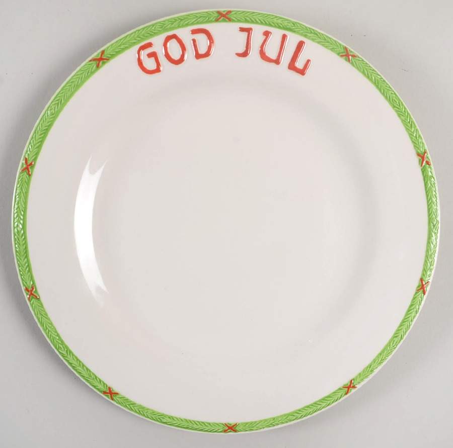 God Jul Dinner Plate by Rorstrand-1