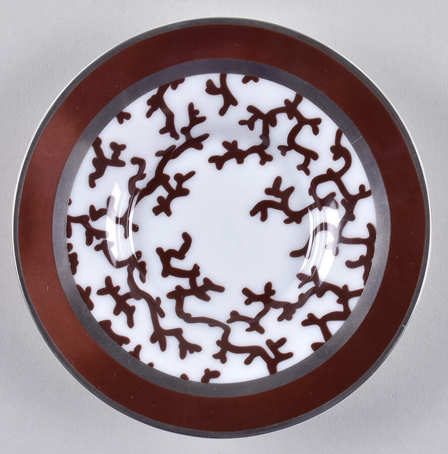 Cristobal Chocolate Saucer for Demitasse Cup by Raynaud-1