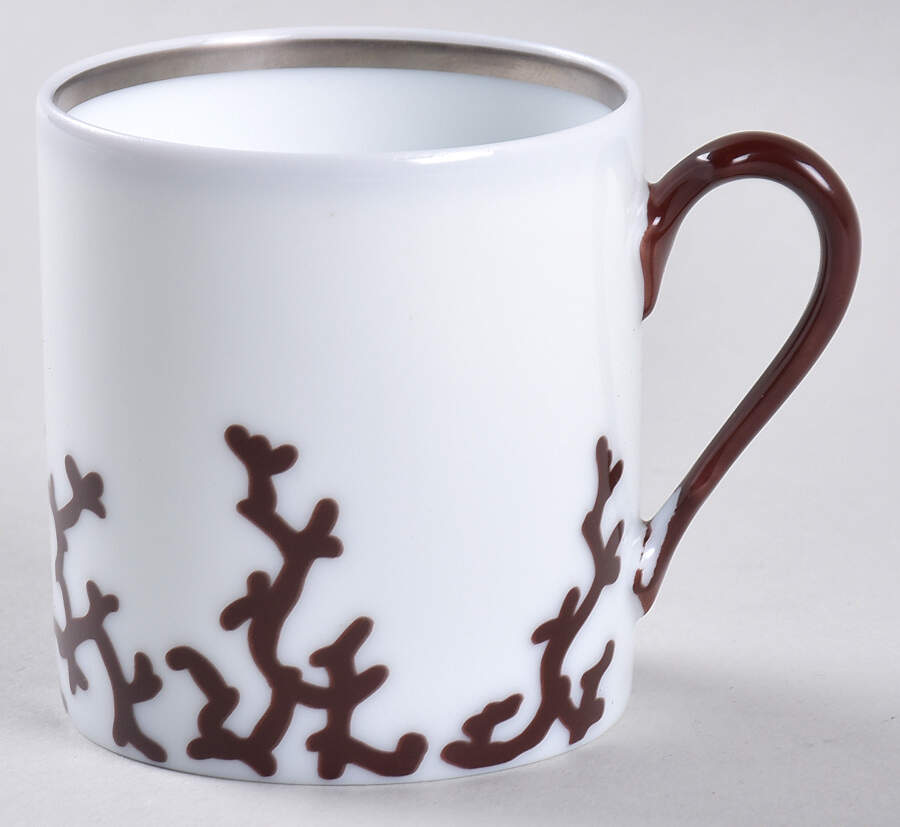 Cristobal Chocolate Flat Demitasse Cup by Raynaud-1