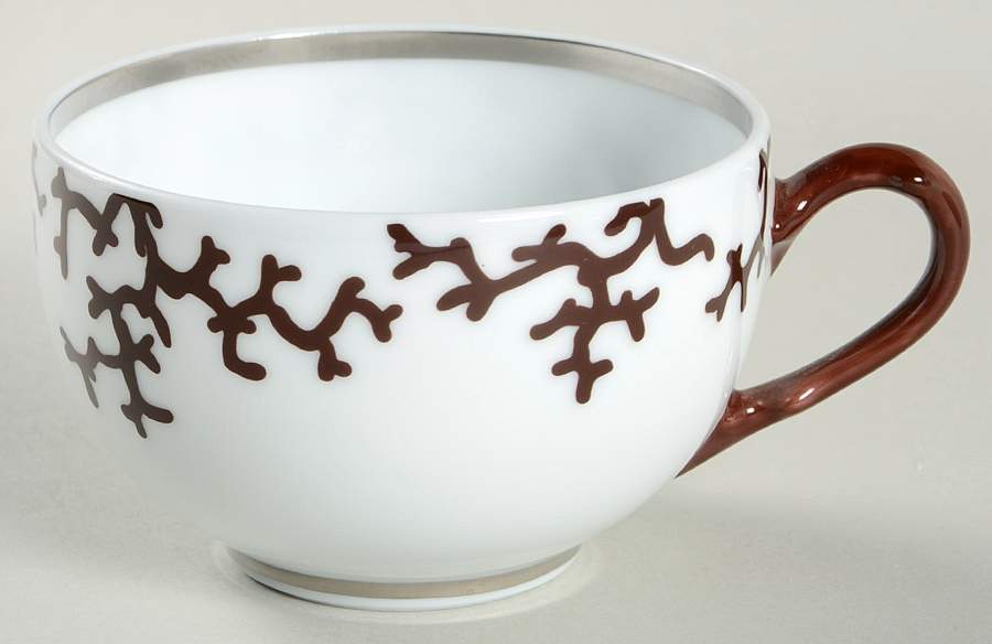 Cristobal Chocolate Flat Cup by Raynaud-1