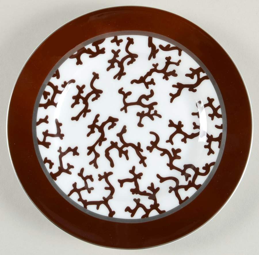 Cristobal Chocolate Bread & Butter Plate by Raynaud-1